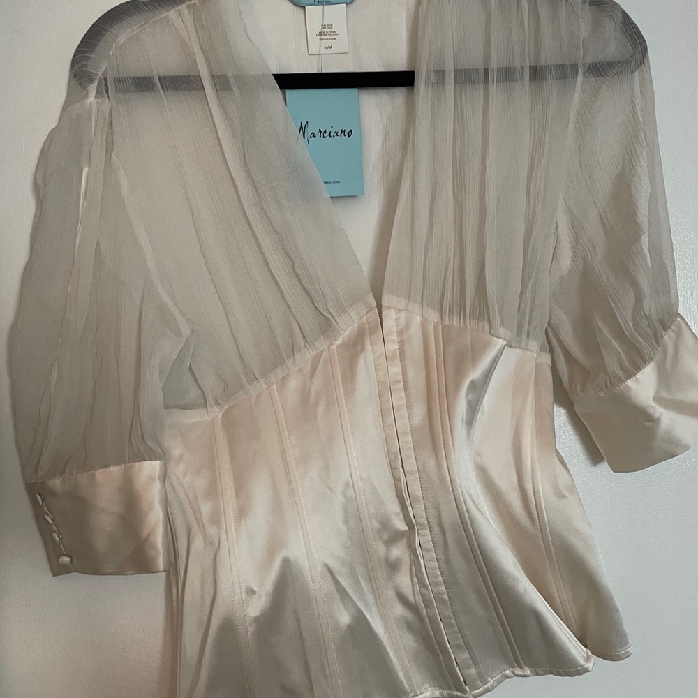 beautiful and gorgeous chiffon corset top! 👼